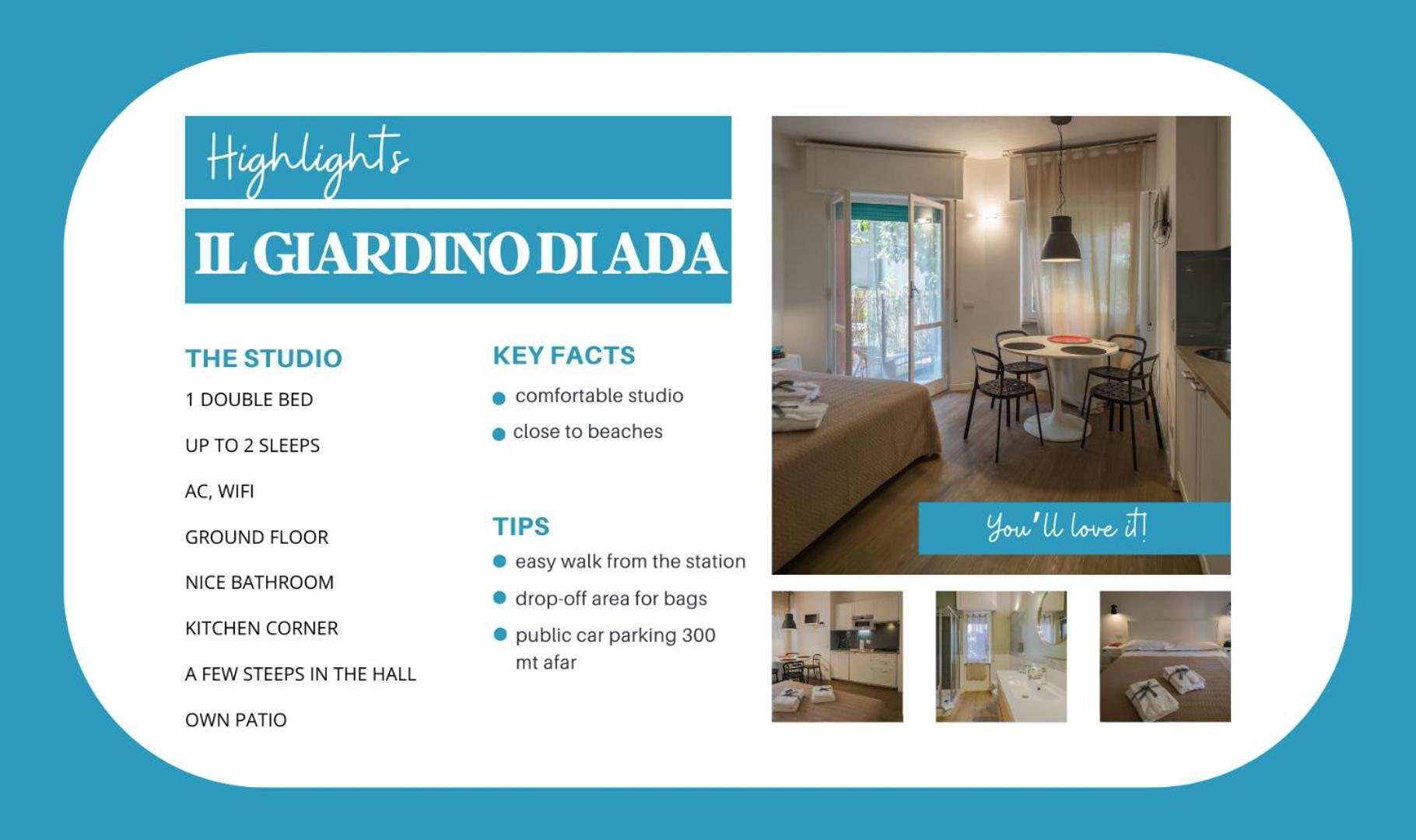 Il Giardino Di Ada Ground Floor Studio With Ac And Patio Monterosso al Mare Kültér fotó
